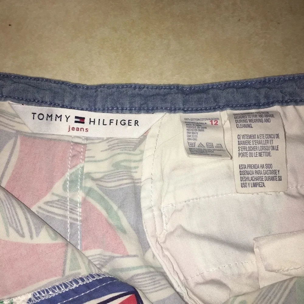 Tommy Hilfiger cropped nautical pants size 12